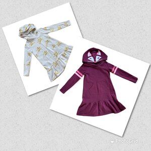 Tea Collection Sweatshirt Dresses Size 7 Bundle